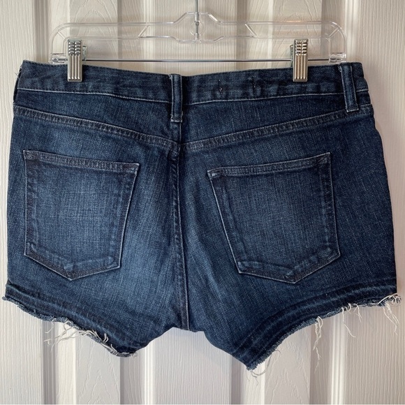 Gap Maddie Slim Cut Offs Jean Shorts Dark‎ Wash 28R - Picture 7 of 16